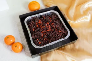 Fragrant Riceberry with Sweet Goji  (serves 4-6 pax)