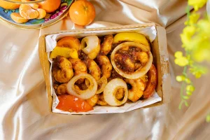 Peranakan-style Sambal Assam Prawns  (serves 4-6 pax)