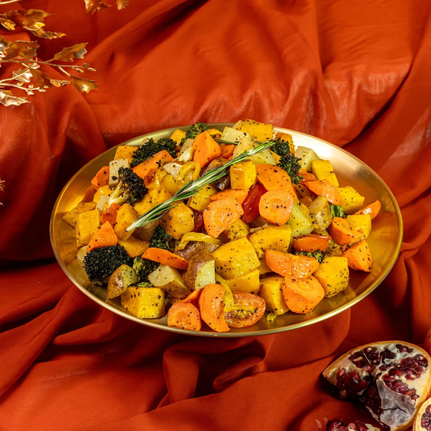 Brown Butter Herb Roast Vegetable Medley (serves 4-6 pax)
